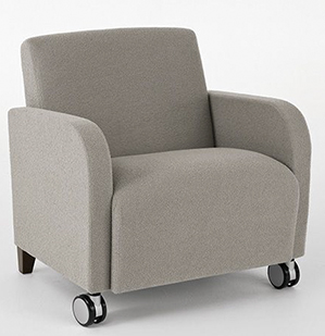 Bairatric Chair, Lounge, Waiting Room, Wheeled, Mobility, Easy to Move