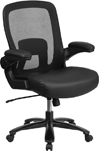 Bariatric Executive Chair, Mesh back, Leather Seat