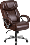 Bariatric Executive Chair, Burguundy Leather